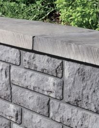 Bradstone Old Riven Coping in Autumn Silver | Simply Paving